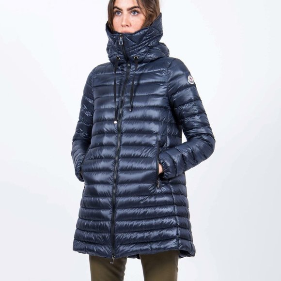 Moncler RUBIS GIUBBOTTO Hooded Nylon Down Feather Puffer Parka Jacket - Picture 1 of 14